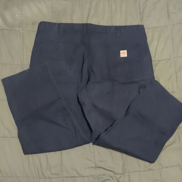 Carhartt Blue Flame Resistant Cargo Pants - Picture 4 of 6